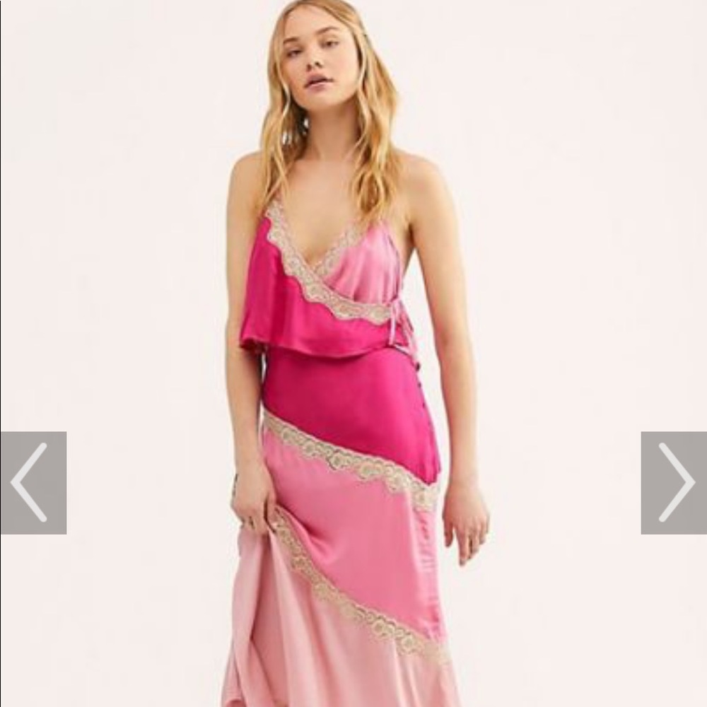 ISO of free people la bahome slip set